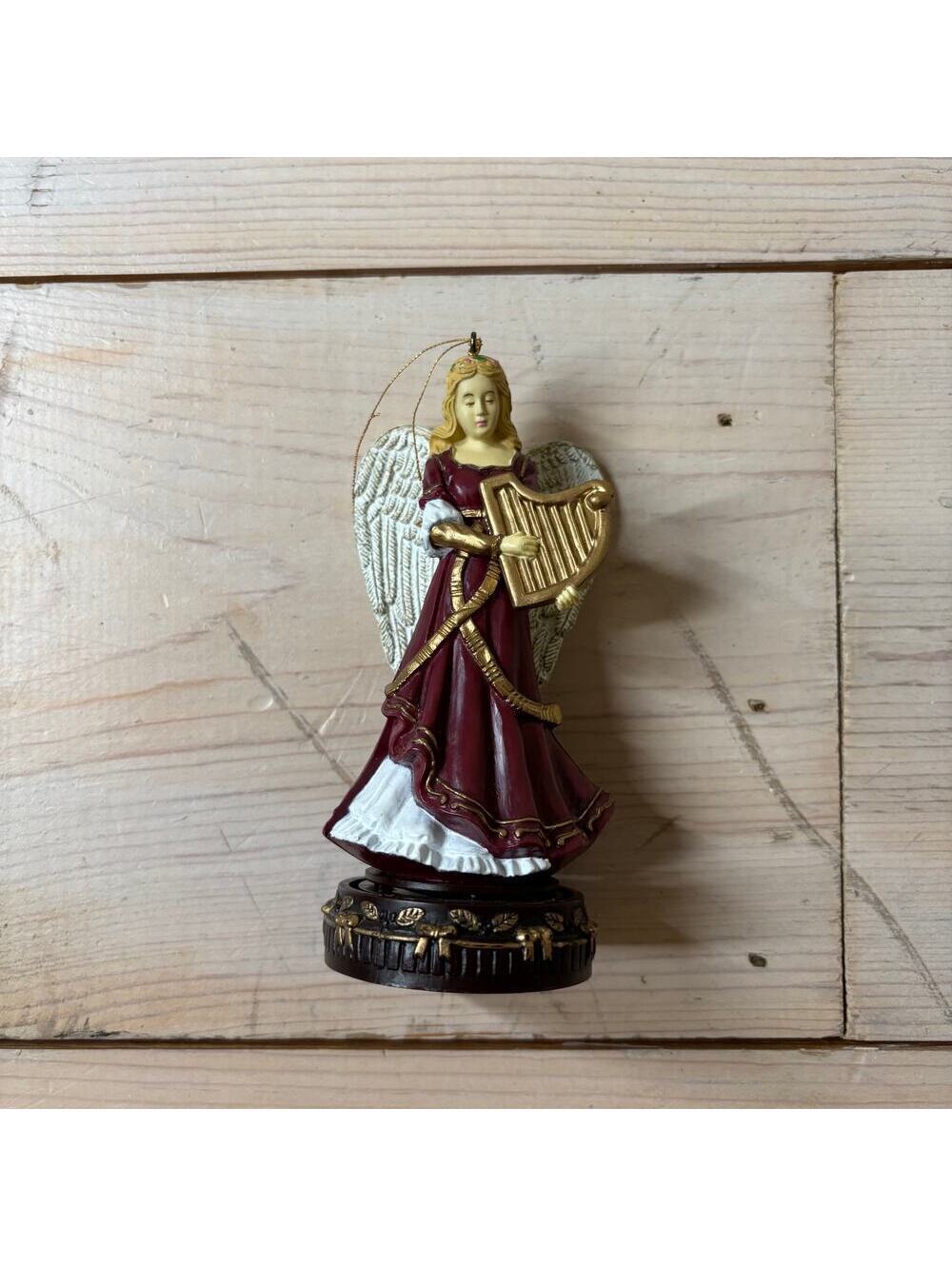 Enesco NWOT Plastic Musical Angel Christmas Ornament